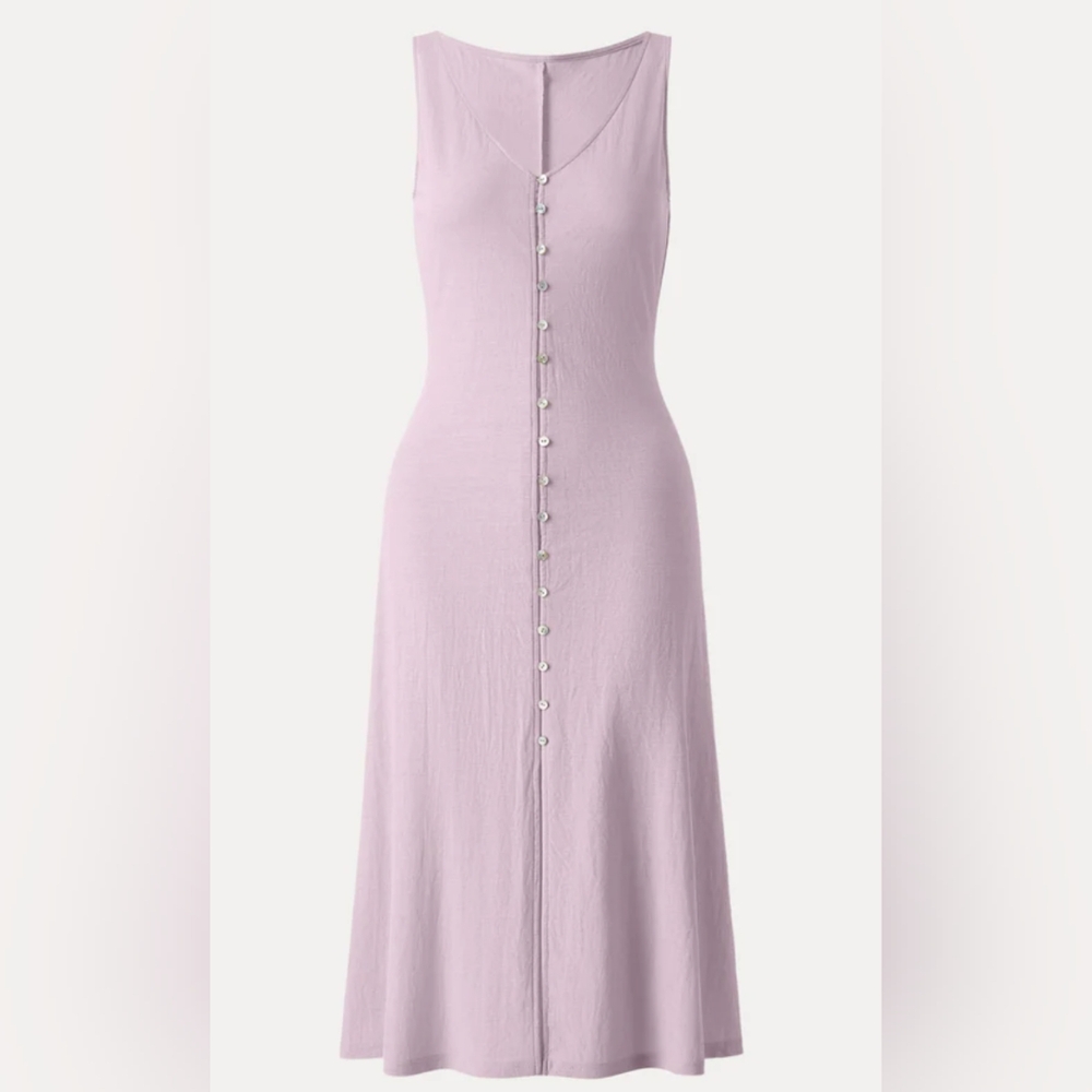 OGL Lavender Sleeveless Midi Dress NEW